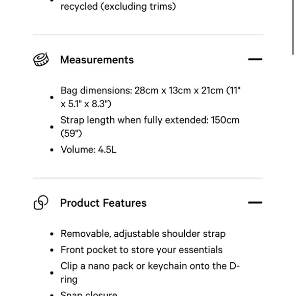 lululemon mini tote bag - Picture 5 of 5